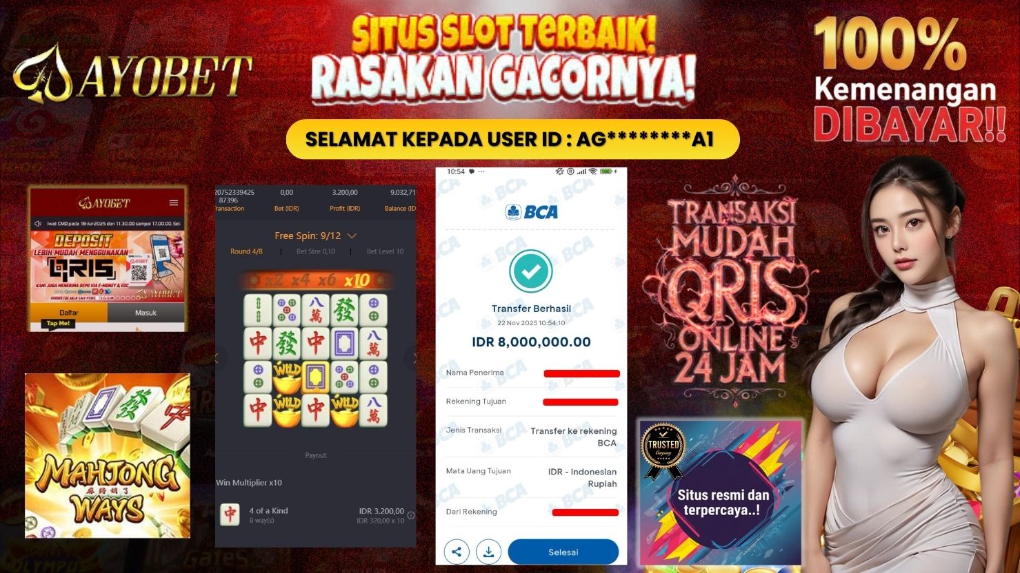 AYOBET JACKPOT SLOT MAHJONG WAYS